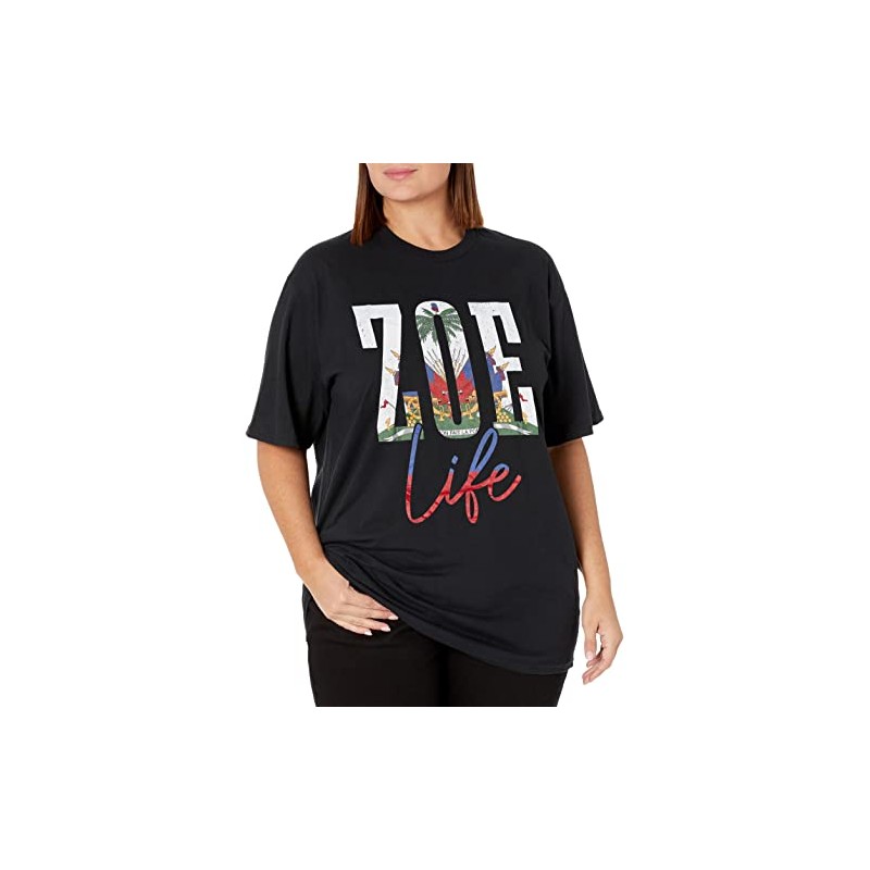 Haiti Zoe Haitian Flag Caribbean Souvenir T-Shirt