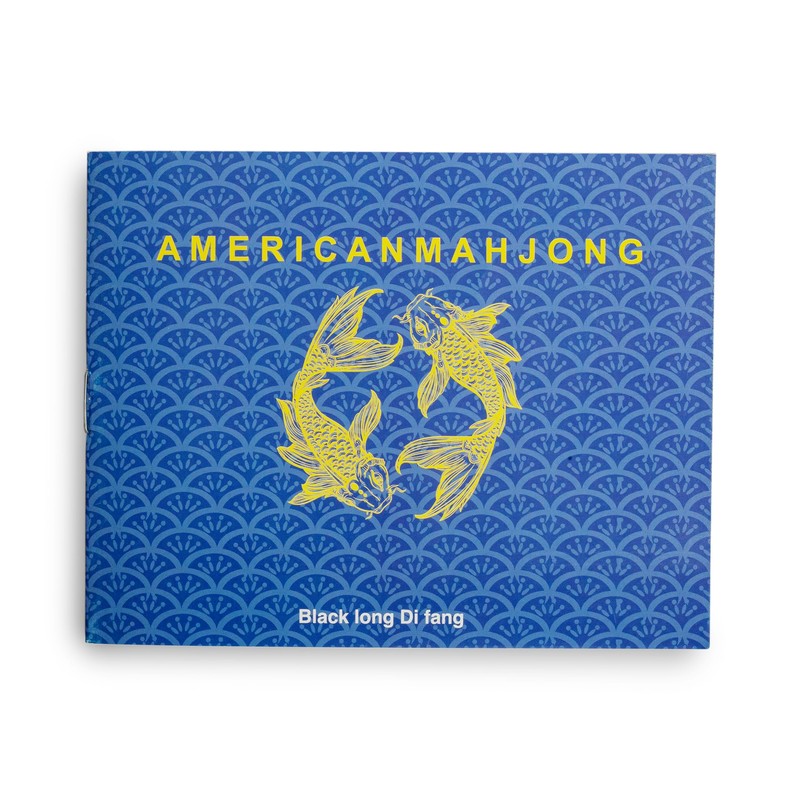 Black long Di fang American Mahjong Game Set, 166 Card