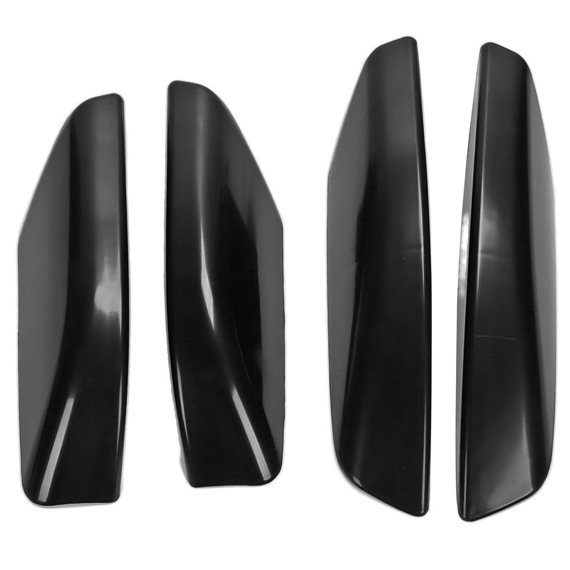 4 Pcs Roof Rack Rail End Cover Shell Cap Car