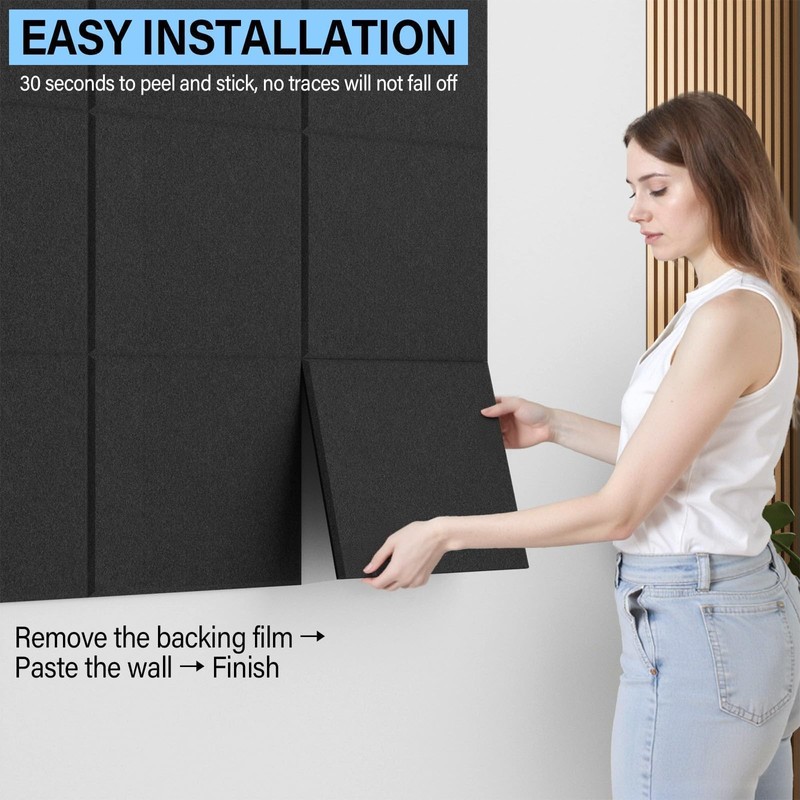 Baysola Large Cork Boards for Walls – 48" x 36"