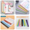 EUSTACE 12 Pcs 30 Holes Loose Leaf Ring Loose Leaf