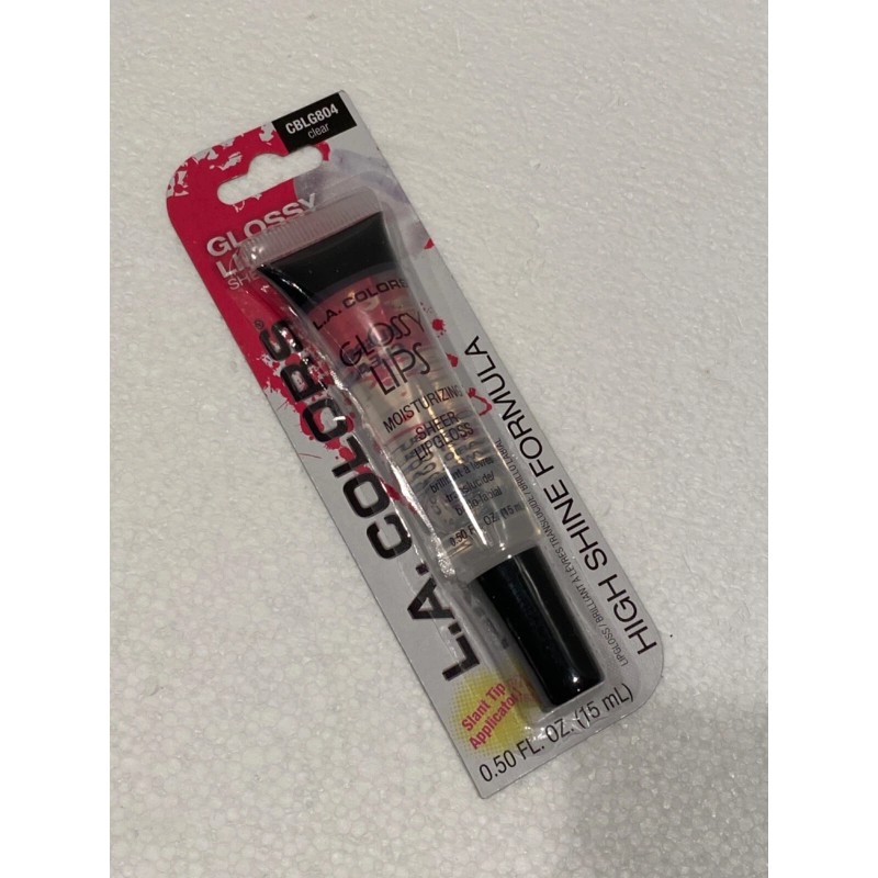 L.A. Colors clear glossy lips lipgloss high shine formula Set