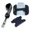 SIA Security Kit - Includes Black Reflective Badge Reel Security