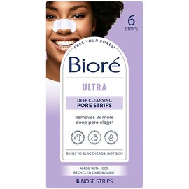 Biore Witch Hazel Ultra Deep Cleansing Pore Strips 6 Pack