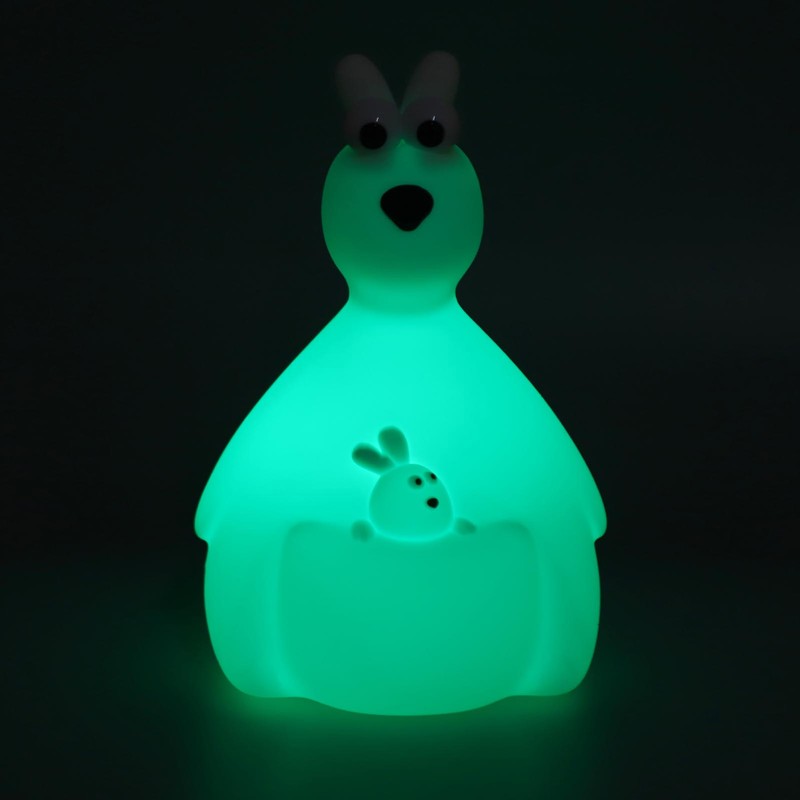 Cute Night Light Kangeroo Baby Pat Night Light Rechargeable Bedside