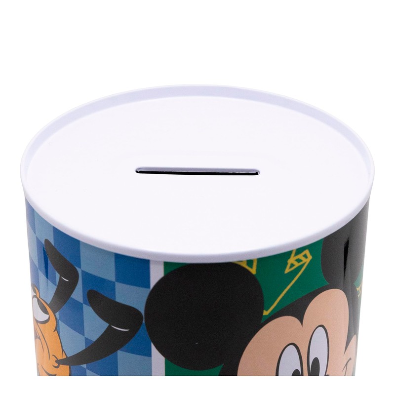 Stor Salvadanaio Metallico Topolino - Salvadanaio Bambini Ufficiale in Acciaio