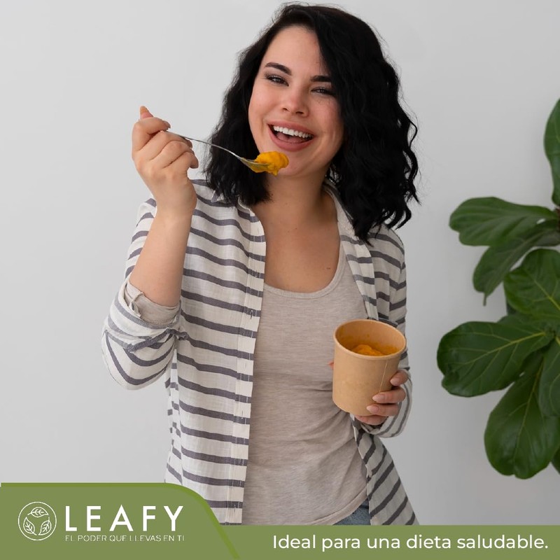 Leafy Pack 2 Cúrcuma en Polvo Orgánica Antiinflamatorio 200g