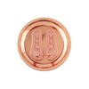 SAPTRISHI Copper Metal Shri Maa Lakshmi Copper Charan Paduka with