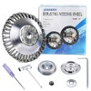 KINMRIS Steel Wire Brush Trimmer Head Replacement and Accessories, Garden
