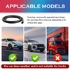 2PCS 2.62Ft Adjustable Automotive Weather Stripping Door Seal,Open-end Car Door