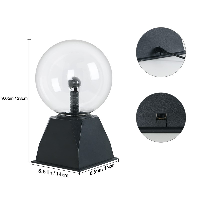 Riserva 15 cm Plasma Ball Light Magic Sphere Lighting Crystal