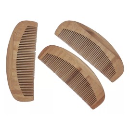 Zoha 25 Peines De Bambu Media Luna