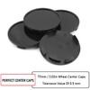 RTrhinotuning 4PCS 3.03 inch / 77 mm Wheel Center Caps