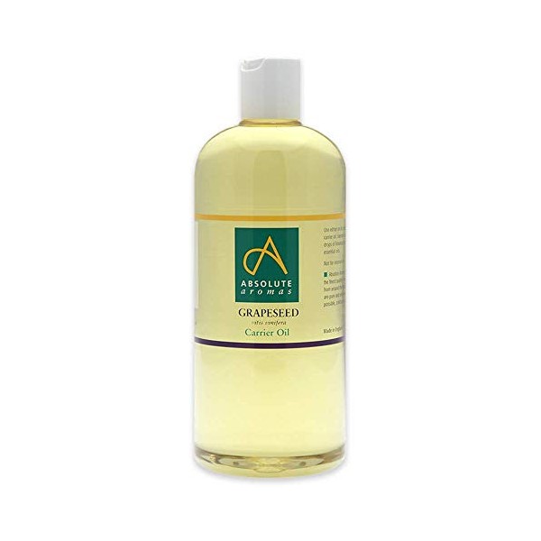 Absolute Aromas Absolute Aromas Grapeseed Oil 500ml - Pure, Natural,