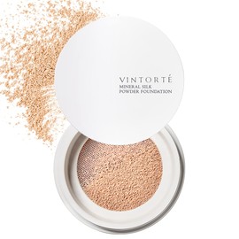 VINTORTE Mineral Foundation Vantorte Mineral Foundation Silk/Light Yellow Beige Standard Yellow Skin v-msf-6