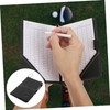 Outanaya Golf Scorecard Notebook Sturdy Pu Leather Cover Sports Scorecard