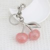 Uainhrt Simple Cherry Design Keychain Bag Handbag Purse Charm Decoration