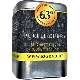 63 Grad - Purple Curry - Hibiscus Flower Curry Mix (75g)