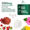 D-Mannose Supplement 1,350 mg with Cranberry & Hibiscus - Effective