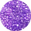 IOOLEEM Iooleem Pony Beads (1000pcs Dark Purple Glitter), Beads for
