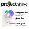 Projectables Northern Lights LED Projection Night Light with Moving Atmospheric