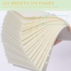 Skycase A5 Blank Paper [3 Packs], A5 Refill Paper [135