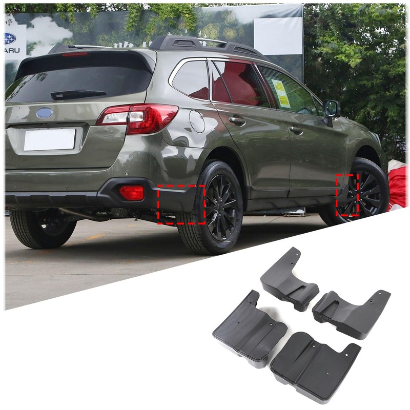 HIRUFAIT Mud Flaps Compatible with Subaru Outback 2015 2016 2017