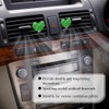 Lyxheth 4PCS Bling Heart Air Vent Clips, Car Air Freshener