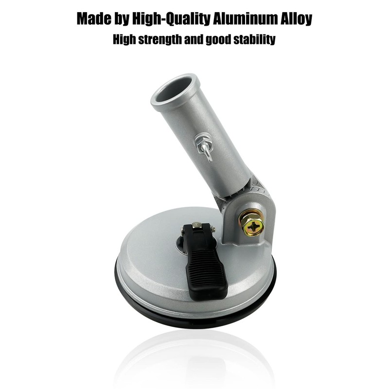 ULZOZN Flag Pole Holder Suction Cup Style Universal Adjustable Multiposition