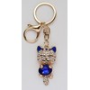SunAge Keychain Cat Jewelry Rhinestone Cat Design Cute Key Chain