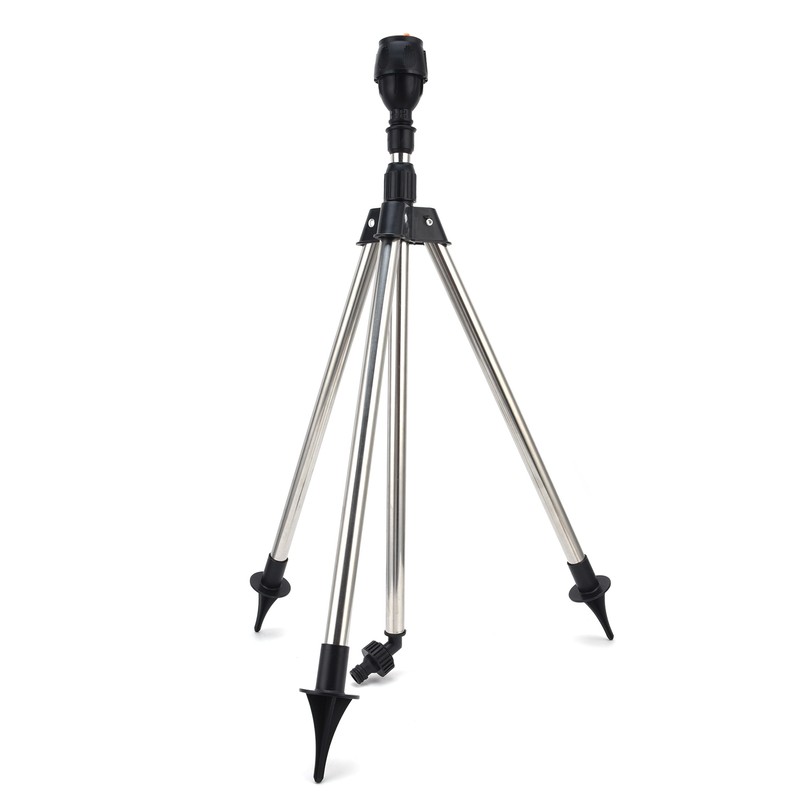 360‑Degree Rotating Sprinkler Automatic Watering Sprinkler with Tripod for Garden