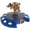 Dramm 15086 Circular Base Impulse Sprinkler with a Heavy-Duty Metal