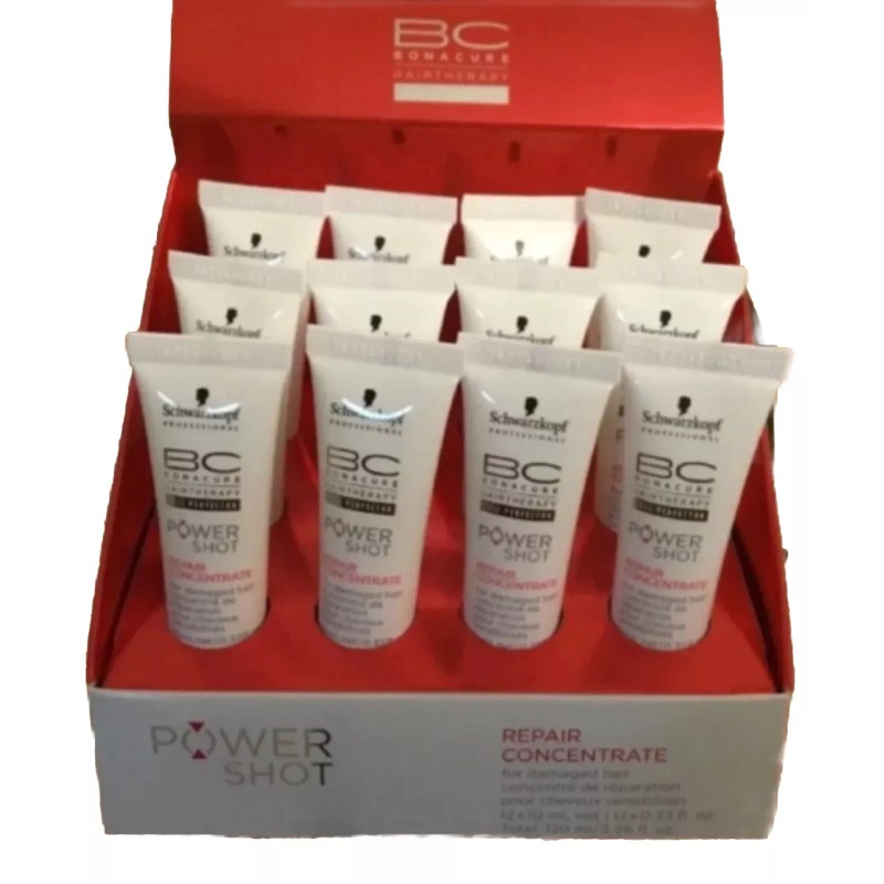 SCHWARZKOPF Professional BC Bonacure Power Shot Repair Concentrate - Case