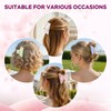 8 Sets DIY Hair Claw Clips Kit, Claw Clip Decorating