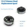 3-Pack Replacement Spool for Stihl Autocut C3-2,Trimmer Head fits FSA