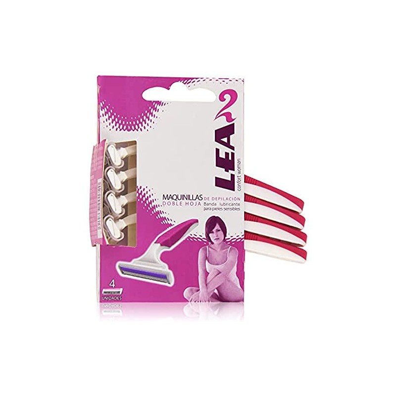 Lea Woman PREMIUM2 – Razors, 4 Pieces, 200 gr