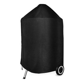 Onlyfire Kettle BBQ Cover for Weber 57cm / 22 inch Charcoal Kettle, Barbecue Grill Cover Waterproof, UV Resistant, Breathable