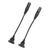 2pcs XLR3 to RJ45 Cable 3pin Plug and Play Female