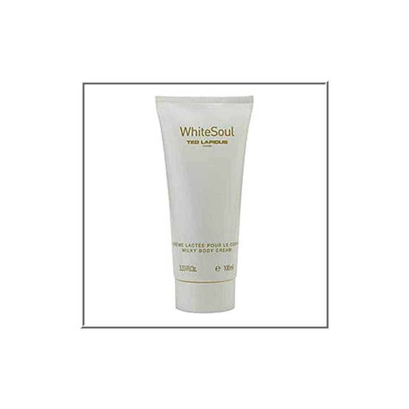 Ted Lapidus WHITE Soul PERFUM Milky Shower GEL 3.33 Oz