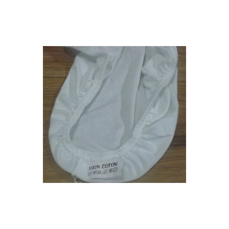 2 x Travel Cot 95 x 65 Fitted Sheets -