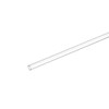 sourcing map Plastic Pipe Rigid Polycarbonate Round Tube Clear 0.2