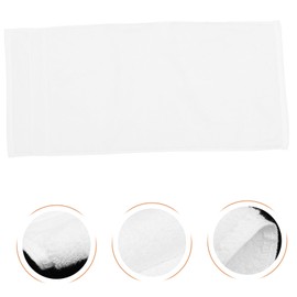 iplusmile Multipurpose Cotton Towel Soft Absorbent Bathroom Hand Towels for Home Use Travel Towel and Washcloth Combed Cotton Pure White Easy to Clean and Store