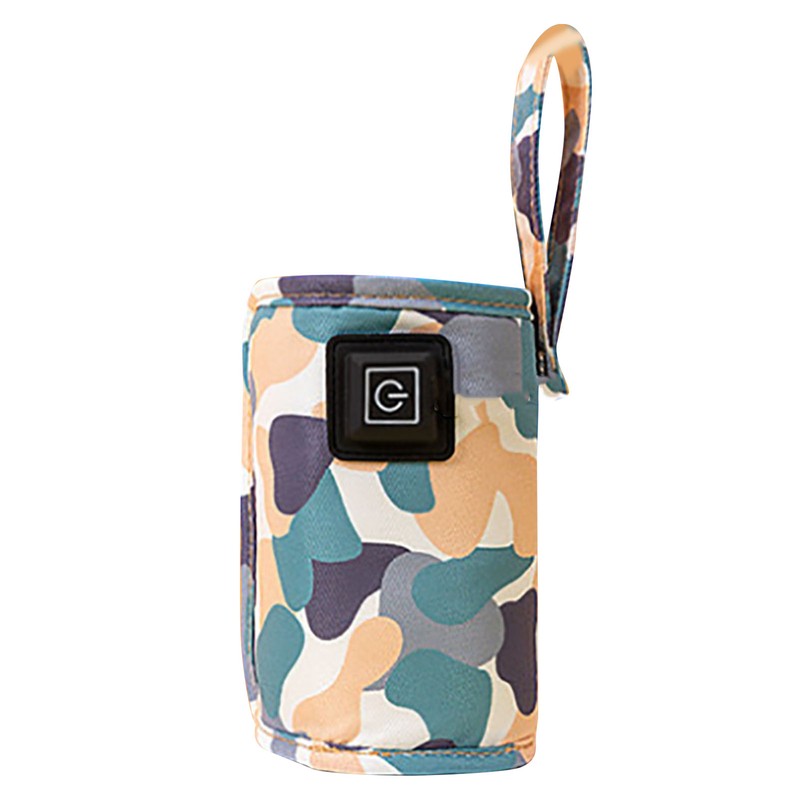 USB Milk Bottle Warmer Bag Size Temperature Adjustable Portable Feeding