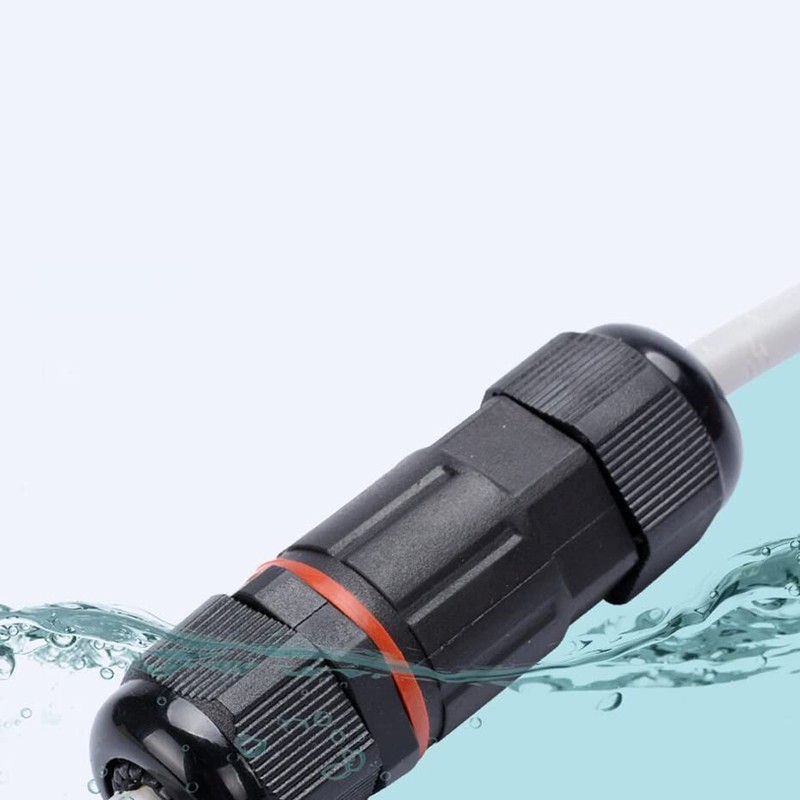 CABLEPELADO Waterproof Cable Connector, 3 Contacts, Waterproof Junction Box, Waterproof