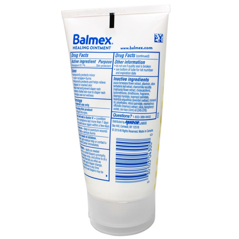 Balmex Extra Protective Clear Ointment, 3.5 fl oz (100 ml)