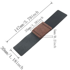 JJHXSM 12pcs Felt Furniture Pads Chair Leg Felt Fixing Belt for Sled Chair Wrap Around Floor Savers