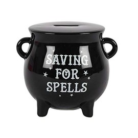 something different Money Box, Ceramic, Black, 16 x 16 x16centimeters