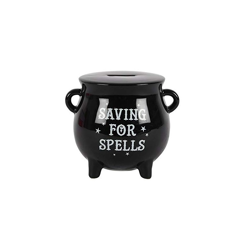 something different Money Box, Ceramic, Black, 16 x 16 x16centimeters