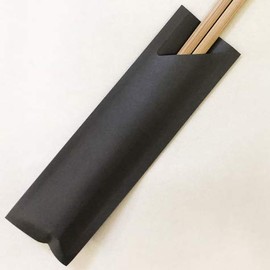 Chopsticks Bags, Shikodoraku, Black, 500 Pieces, 63-1353-48