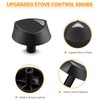 atgestore 72731 700834 Cooktop Knobs Replacement Parts for Dacor Stove